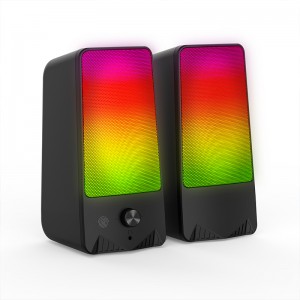 XZQ-V9 Stand Out PC Gaming Speakers with Our Unique Custom-Molded RGB