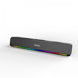 XZQ – Q9 New stylish SoundBar Speaker With Cool RGB lights 10Watts Stereo Sound for PC