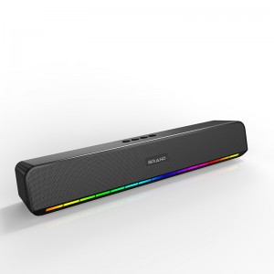 XZQ – Q9 New stylish SoundBar Speaker With Cool RGB lights 10Watts Stereo Sound for PC