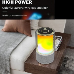 XZQ – F30 2024 New Arrival RGB Light  Shock Subwoofer Sound Multi Color Output Power 60W Battery Capacity 12000 MA  Maximum Memory Capacity 128GB Bluetooth Speaker