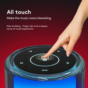 XZQ – F30 2024 New Arrival RGB Light  Shock Subwoofer Sound Multi Color Output Power 60W Battery Capacity 12000 MA  Maximum Memory Capacity 128GB Bluetooth Speaker